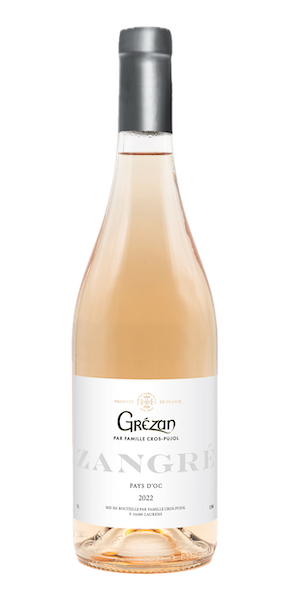 Villa Zangre rosé domaine Cros Pujol Pays d'Oc IGP 75cl
